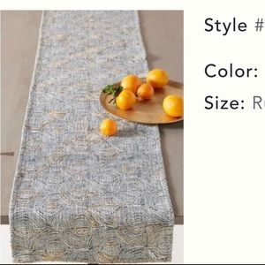 Anthropologie table runner